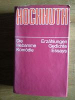 Rolf Hochhuth "Die Hebamme" mit Erzählungen, Gedichten, Essays Hessen - Lahnau Vorschau