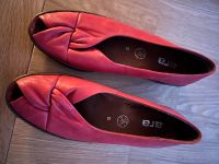 Wie neu! Ara Slipper pumps loafer rot Echtleder Gr. 6 Stuttgart - Bad Cannstatt Vorschau