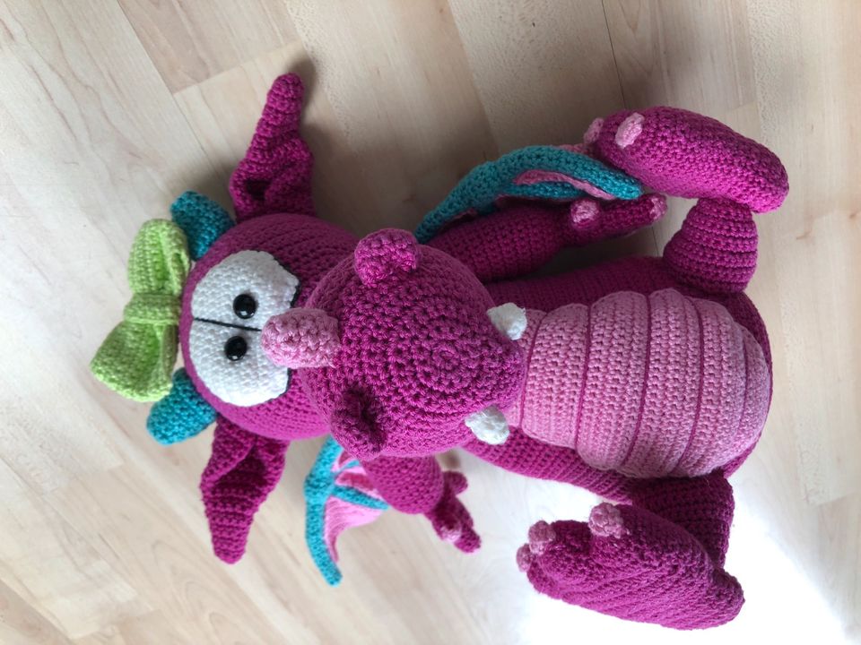 Gehäkelter Drache Amigurumi Häkeltier in Osnabrück