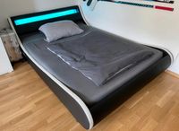 Bett 140/180x200 cm Lattenrost, LED Beleuchtung, Polsterbett NEU Hessen - Weilburg Vorschau