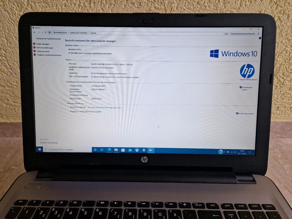 Notebook Laptop HP 15,6" * Intel Core i5 * 500 GB * DVD-Brenner in Duisburg