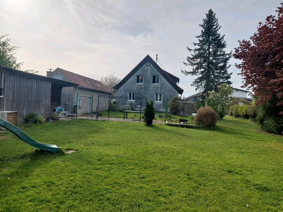 Einfamilienhaus mit großem Garten /zusätzlichem Bauplatz in Schwabmünchen