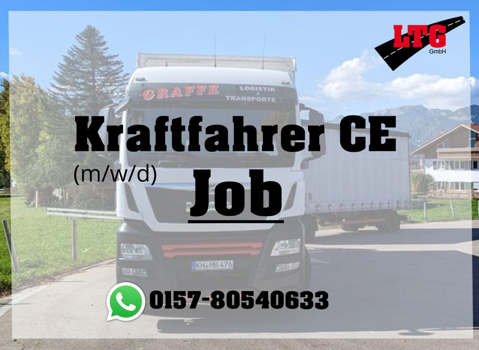 Kraftfahrer CE (m/w/d) - Sattelzug - in Waiblingen in Waiblingen