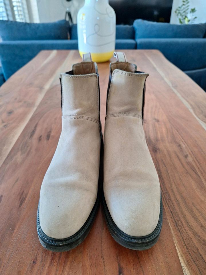 Gant Stiefelette beige braun 41 in Mühlheim am Main