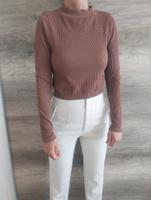 Stradivarius Cropped Top braun Größe S *NEU* Sachsen - Riesa Vorschau
