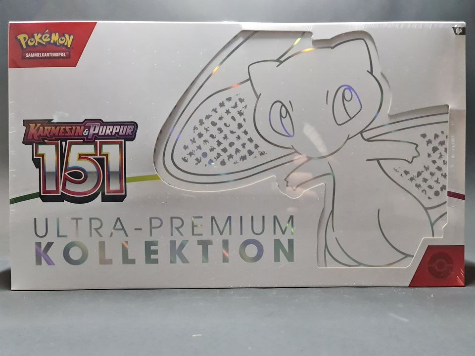 Pokemon Karten 151 Ultra Premium Kollektion Karmesin DE NEU/OVP in Hannover