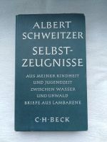 Albert Schweitzer Selbstzeugnisse aus meiner Kindheit  Jugendzeit Bayern - Trogen Vorschau