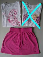 Esprit 104/110: T-Shirt weiß Schmetterling & Rock Jersey pink Thüringen - Suhl Vorschau