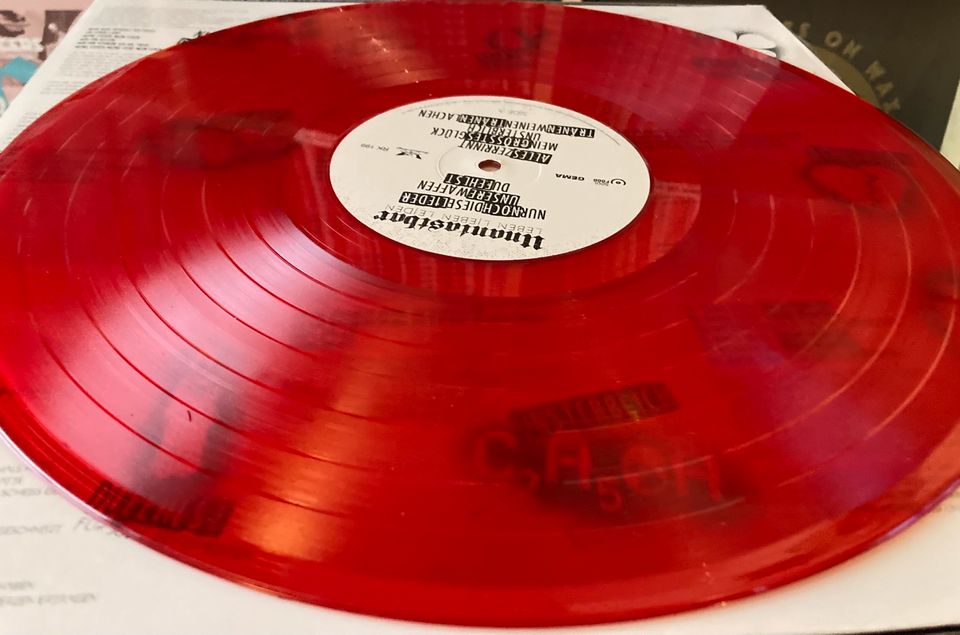 Unantastbar - Leben Lieben Leiden LP rotes Vinyl Schallplatte +CD in Westerstede