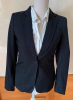 NEUw H&M Gr 34 XS schwarzer Blazer, Nadelstreifen, Anzugsjacke Düsseldorf - Pempelfort Vorschau