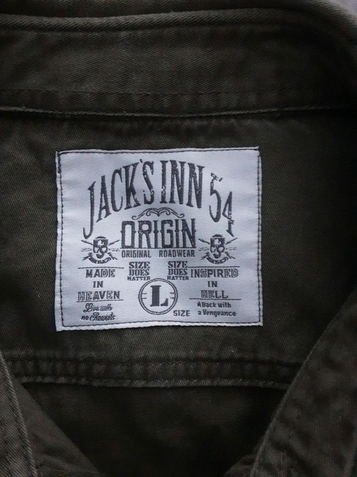 US HERREN-HEMD  neu original von Jack's Inn 54 in Hemer