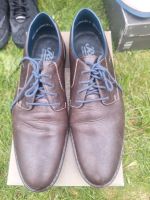 Herren Schuhe Gr. 44 Halbschuhe elegant braun Rieker *neuwertig* Kr. München - Taufkirchen Vorschau