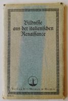 Bildnisse der italienischen Renaissance Verlag Alt-Weimar Leipzig - Dölitz-Dösen Vorschau