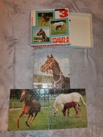 Pferde PUZZLE Vintage Sammler 3 Motive 3x 56 20x20cm Puzzlespiel Baden-Württemberg - Dettingen an der Iller Vorschau