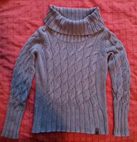 Q/S by s.Oliver Pullover Damen, Zopfmuster, grau, Gr. 38/40 Niedersachsen - Südbrookmerland Vorschau