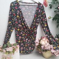 ❤ Orsay ❤ wickelshirt Wickeloptik Streublumen edel elegant Büro v Hessen - Solms Vorschau