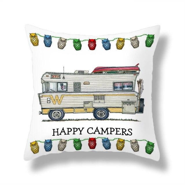 Kissenbezug Happy Camper 16 Motive für jeden Camper in Waldkraiburg