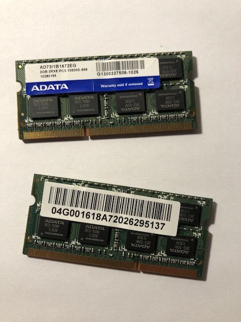 Arbeitsspeicher 4 GB RAM Module (2x 2 GB) - ASUS Laptop in Eppstein