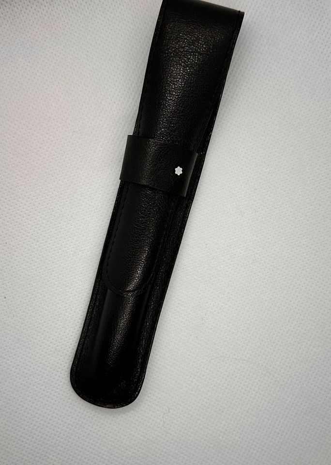 Original Montblanc Lederetui ein Stift Leder schwarz in Hamburg