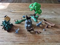 Playmobil Wildtiere mit Baum, Futterhaus, Wolf Igel Eichhörnchen Hamburg-Nord - Hamburg Winterhude Vorschau