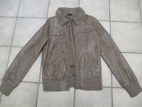 Kinder Kunstleder Jacke 170/176 beige von crash one Nordrhein-Westfalen - Langerwehe Vorschau