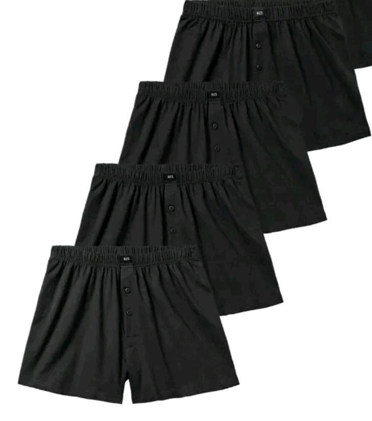 "H.I.S." HERREN SHORTS black GR.3/XS (4er-SET) NEU UVP 34, in Leipzig