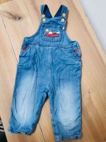 Frugi Jeans Latzhose Kinder, Auto & Regenbogen, Gr. 80/86 Bayern - Teisendorf Vorschau