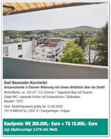 Eigentumswohnung 103 qm 4. OG TOP-Lage in Bad Neuenehr Rheinland-Pfalz - Bad Neuenahr-Ahrweiler Vorschau