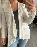 Strickjacke, Jacke, Strick, grau, weiss Hessen - Hanau Vorschau