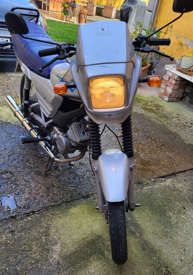 Simson S53 mit aktueller Versicherung, Draufsetzen, Losfahren! in Reinstedt