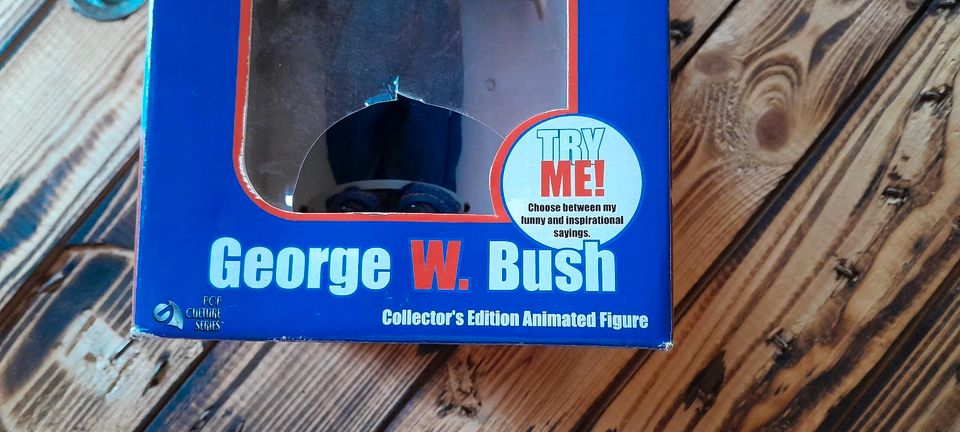 Gemmy George W.Bush Collector Figur Import Pop Culture Puppe in Solingen