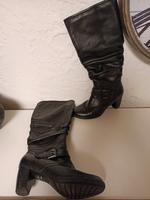 Ara echt Leder Stiefel schwarz 38 Bayern - Stegaurach Vorschau