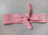Haarband für Baby-Mädchen - rosa - Lachsfarben mit Knoten Baden-Württemberg - Wolpertswende Vorschau
