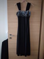 sehr schickes langes schwarzes Kleid Abendkleid Pailetten Gr.38 Thüringen - Weißensee Vorschau