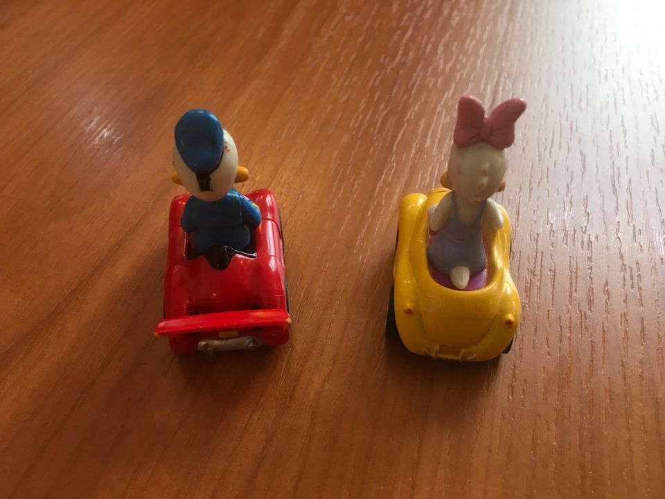 2 Miniautos Donald & Daisy, Mickey Racing in Konstanz