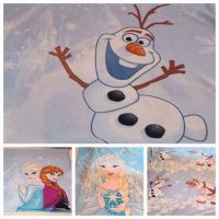 Frozen+ Eiskönigin+ Bettwäsche  Fleece wendbar 135x200cm Nordrhein-Westfalen - Nettetal Vorschau