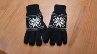 Norwerger Handschuhe - schwarz mit Muster in weiß - Gr. 10 Baden-Württemberg - Mauer Vorschau