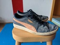 Tolle Turnschuhe für Mädchen von Puma in Glitzer Blau Bayern - Ludwigsstadt Vorschau