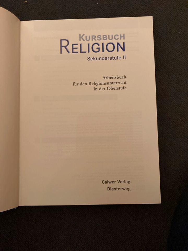 Kursbuch Religion Sekundarstufe II in Verden