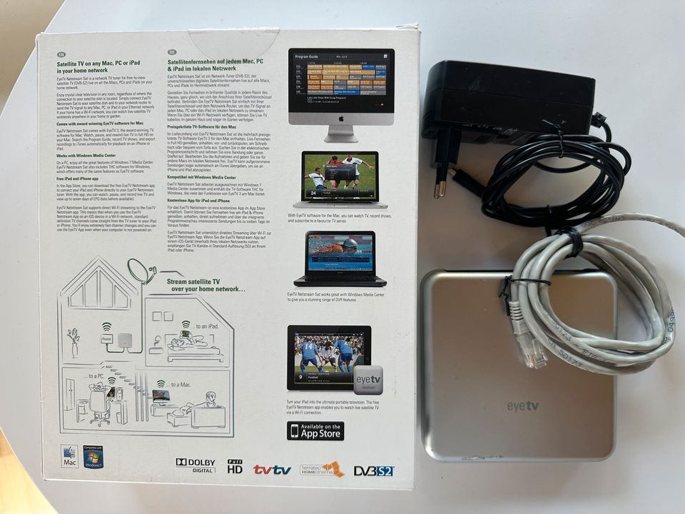 EyeTV Netstream Sat mit EyeTV Software 4 in Solms