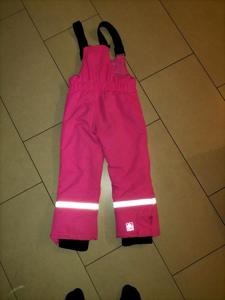 Schneehose, Skihose, Größe 116, North Ville, neon pink in Bruckberg bei Landshut