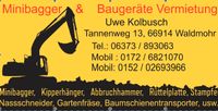 Baggervermietung Rheinland-Pfalz - Waldmohr Vorschau
