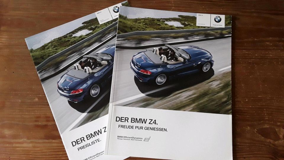 BMW Z4 Prospekt und Preisliste in Dresden