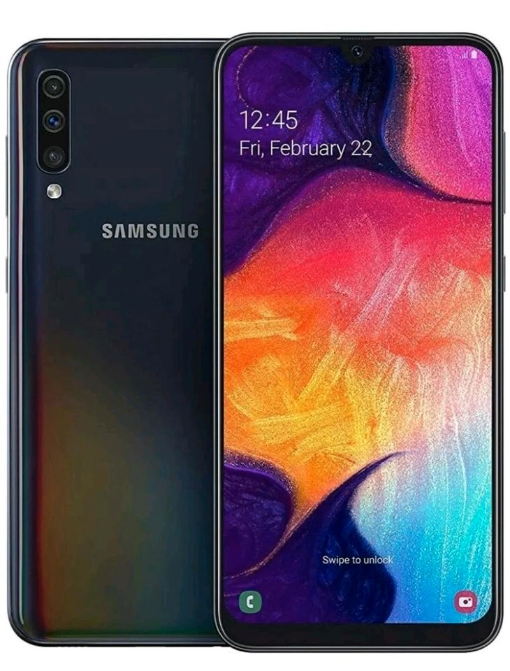 Samsung Galaxy A50 128GB SW Android oh.Vertrag NW 16.3cm 6.4Zoll in Frankfurt am Main