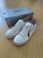 Gabor Sneaker low Glattleder weiß rot Größe 41 Neu Wandsbek - Hamburg Rahlstedt Vorschau