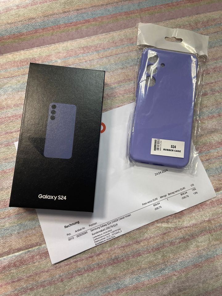Samsung Galaxy S24   256gb  neu  Farbe Cobelt Violet in Eisleben