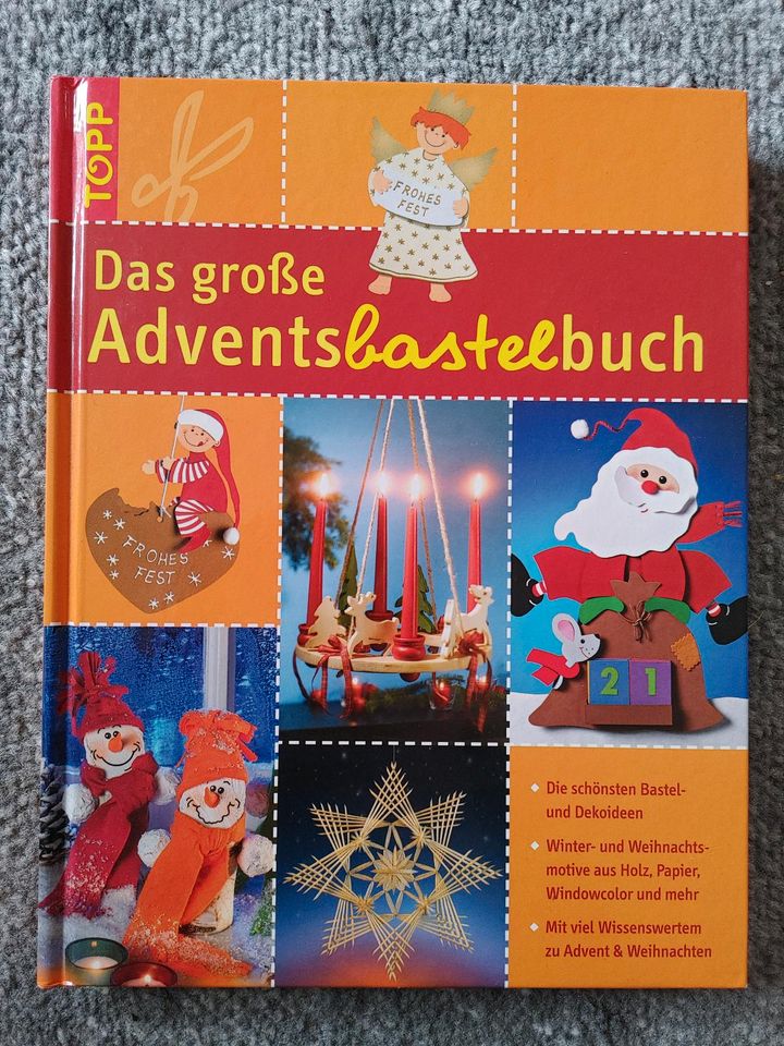 TOPP Bastelbuch Weihnachtszeit Bastelzeit Adventsbastelbuch in Schloß Holte-Stukenbrock