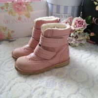 ❤ Pompom ❤ Echt Leder Schurwolle Klettverschluss Stiefel Boots wa Hessen - Solms Vorschau