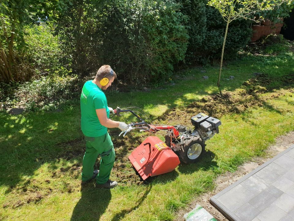 Gärtner, Gartenarbeit als Gartenhelfer, Gartenpflege in Hannover