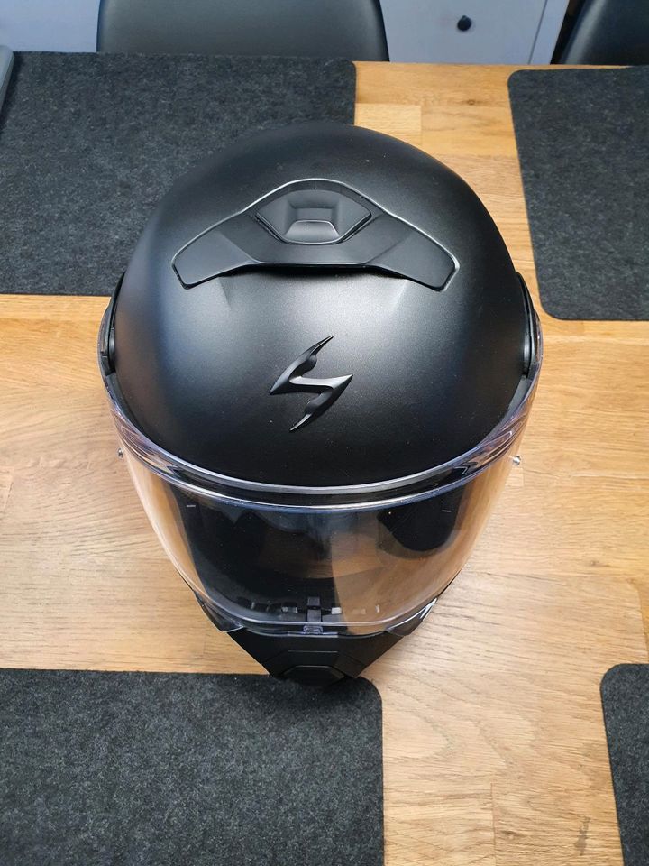 Scorpion EXO 930 Evo Solid Klapphelm Motorradhelm Helm XL in Meerbusch